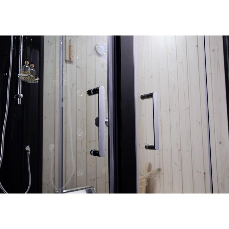 SAUNA DOUCHE HAMMAM BOREAL® SH180-D BLACK DROITE_8