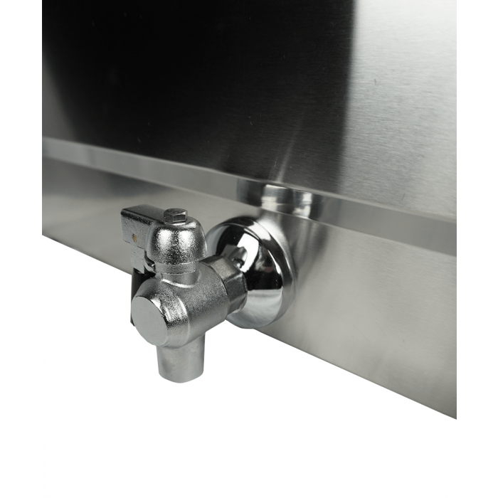 Friteuse posable électrique 25l - avec robinet de vidange 7518.0210 COMBISTEEL_8