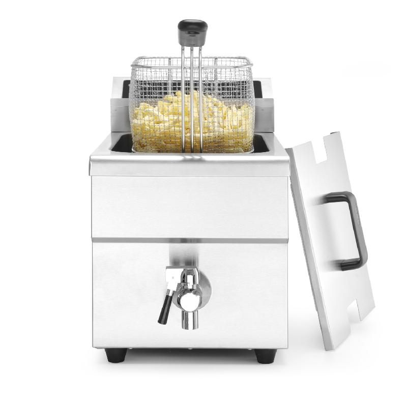 Friteuse à induction avec robinet de vidange 8L 230V HENDI_8