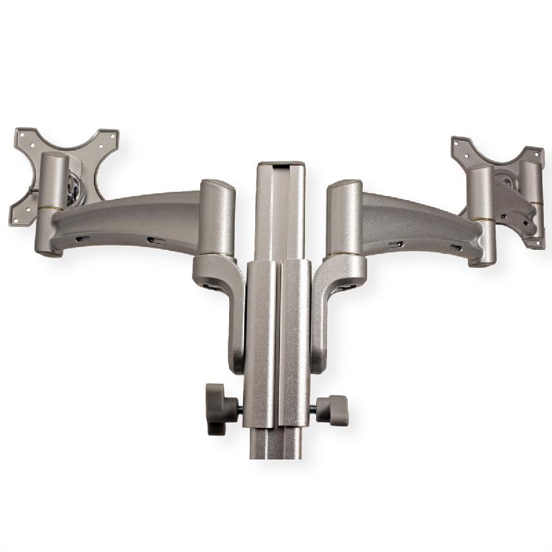 VALUE Bras double LCD, 4 points, fixation sur table, réglage séparé en hauteur_8