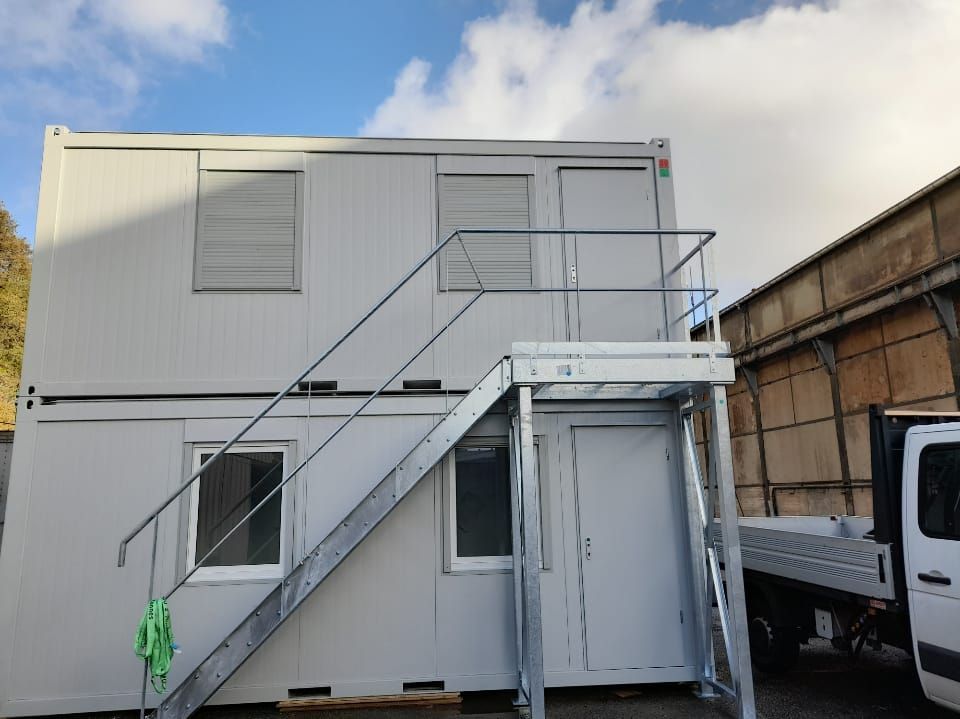 Construction modulaire avec panneaux ignifugés