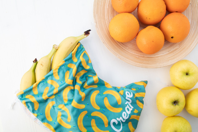 Sac réutilisable en polyester avec filet sur une face - Impression sublimation - Quantité minimum 50 pièces_8