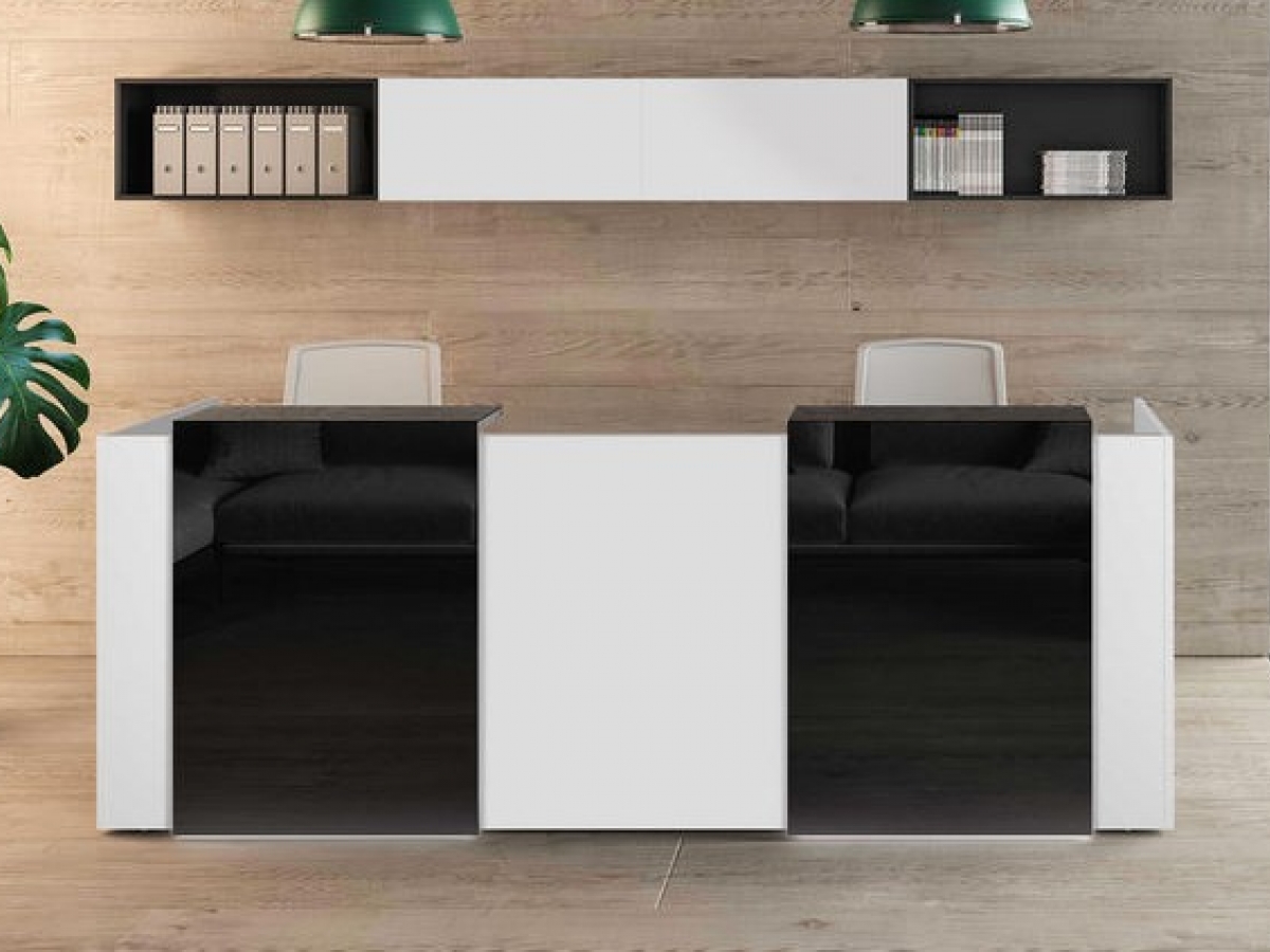 Banque d'accueil contemporaine FUNNY - Éclairée LED, design moderne et personnalisable_8