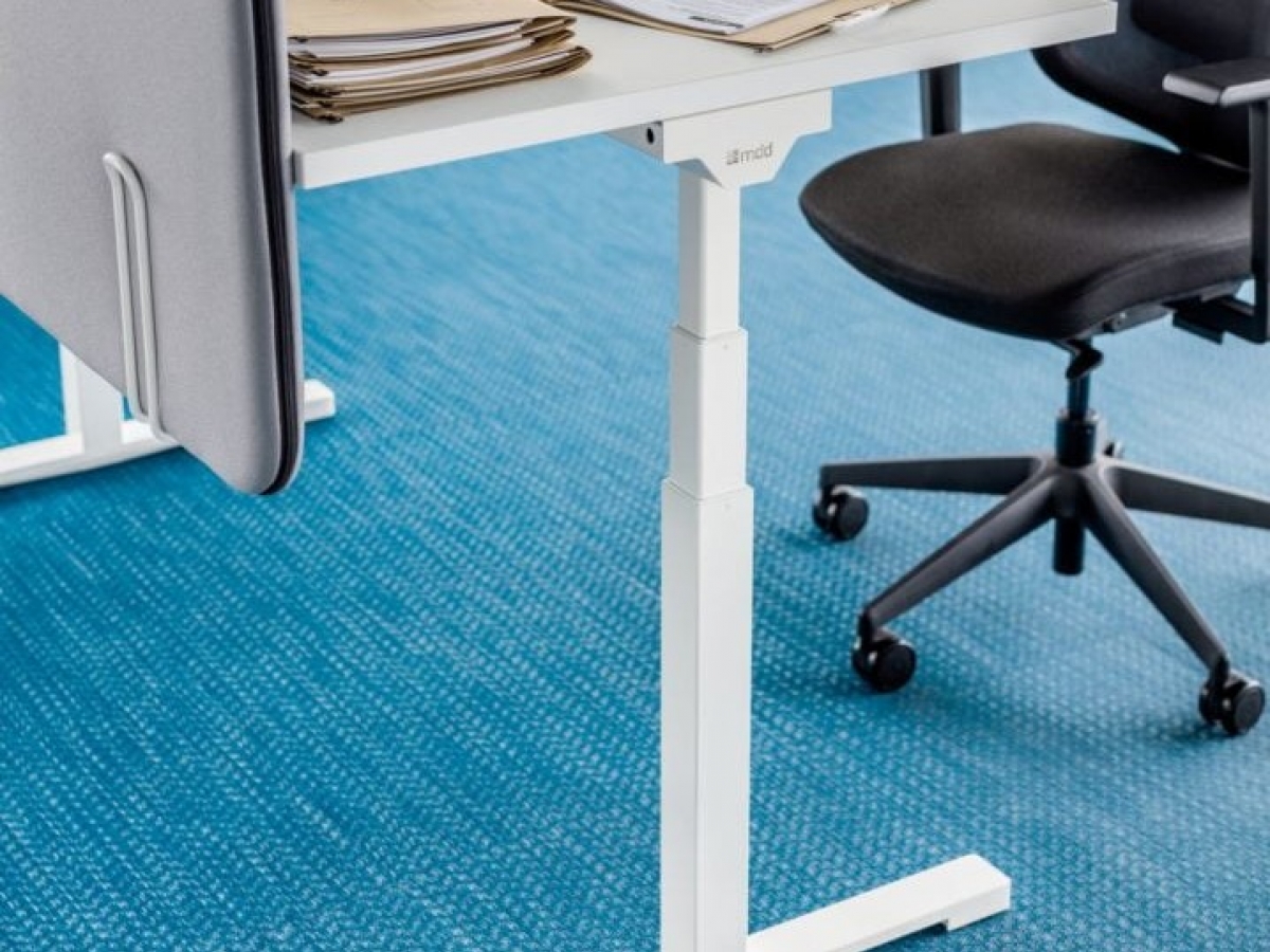 Bureau assis-debout motorisé réglable en hauteur avec une manivelle ou électriquement - DRIVE_8