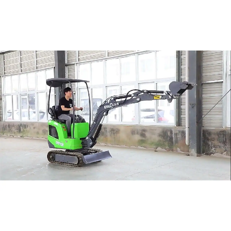Mini Pelle LITHIUM Everun ERE12E + 3 Godets Offerts - Zero Emission_8