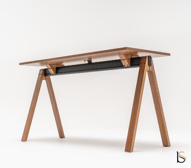 Table haute Viga - MDD - Non, 180, Placage chêne naturel_8