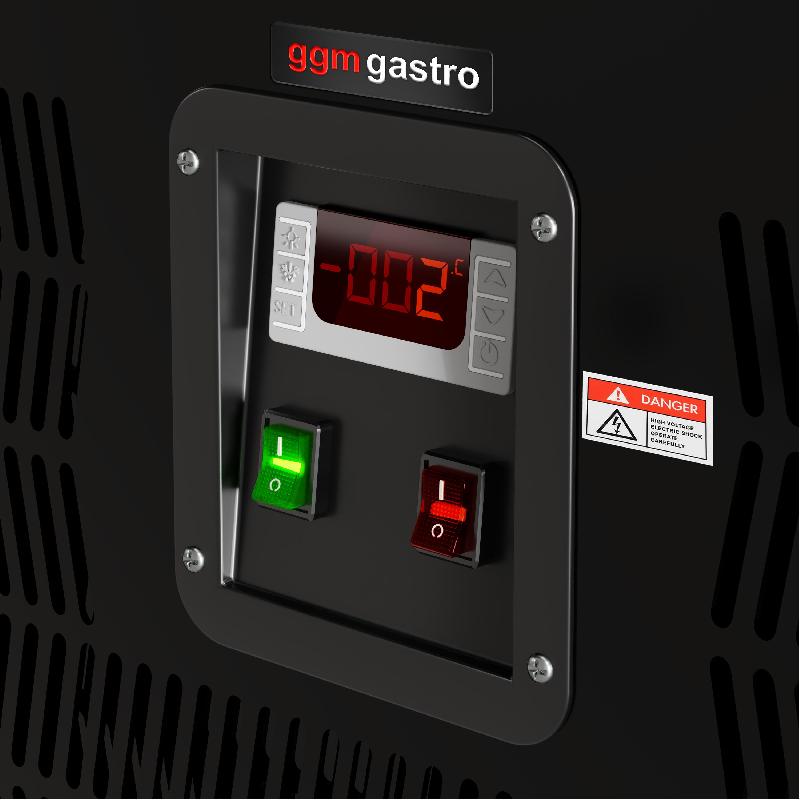 Vitrine réfrigérée 1500 mm - 1400L - double vitrage avec 3 étagères | KTG157W_8