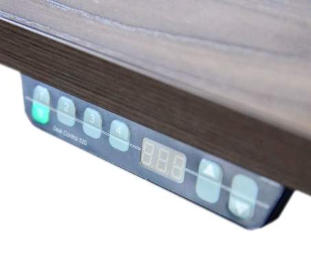 Bureau de direction ergonomique en mélamine structurée -Réglable de 67 à 130 cm - MYTO_8