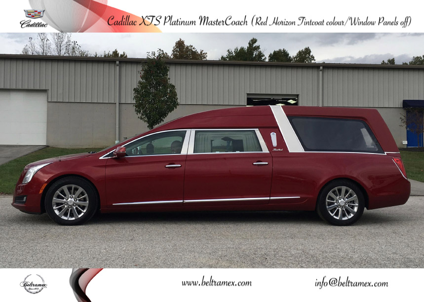 Véhicule funéraire Cadillac XTS avec options de configuration uniques