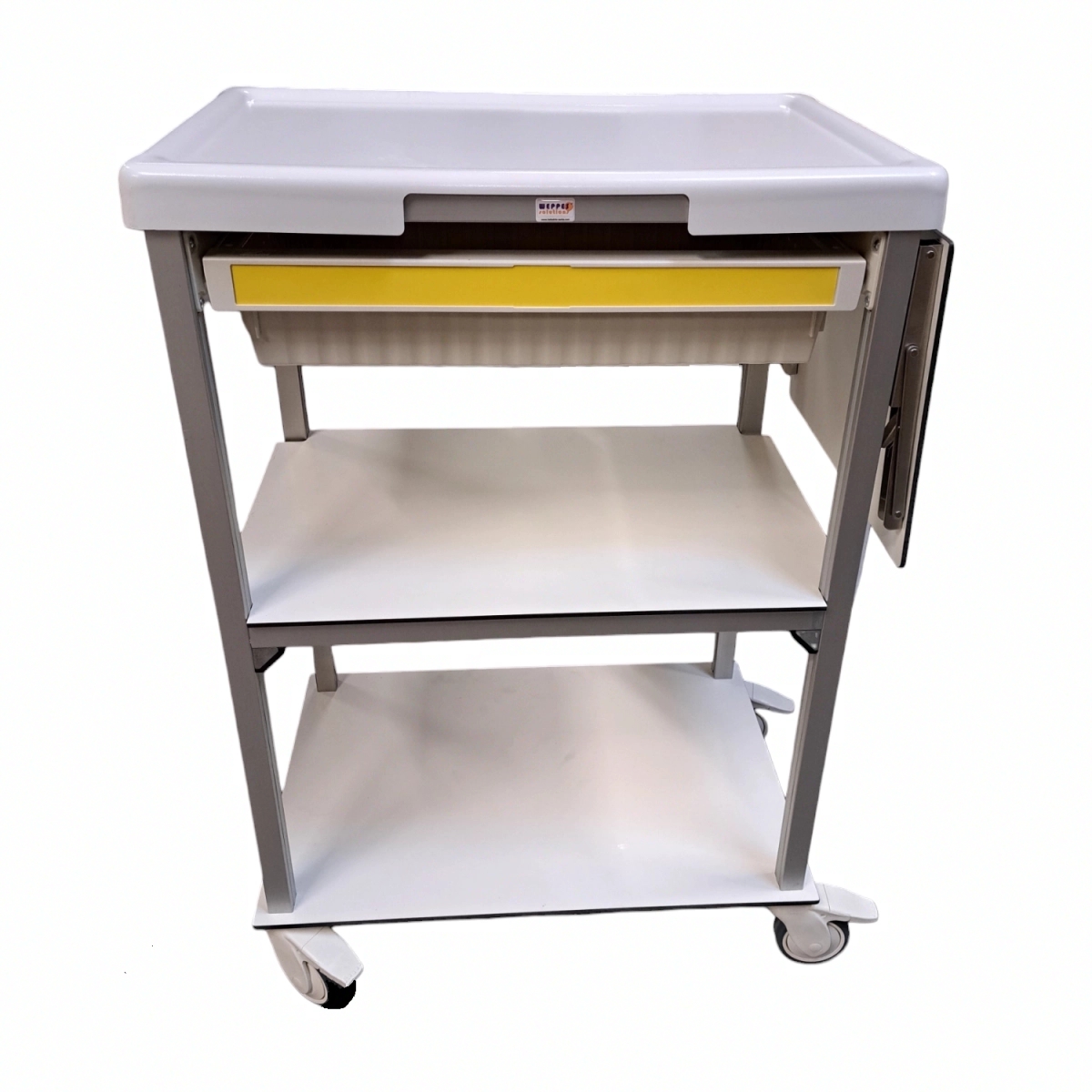 Guéridon modulaire de soins ou vaccination - JETCART, stockage organisé des fournitures médicales et dossiers cliniques_8