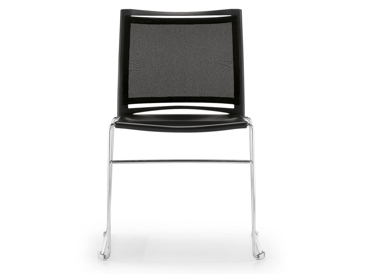 Chaise polyvalente LINO - tout confort, empilable et accrochable, design moderne et options personnalisables_8