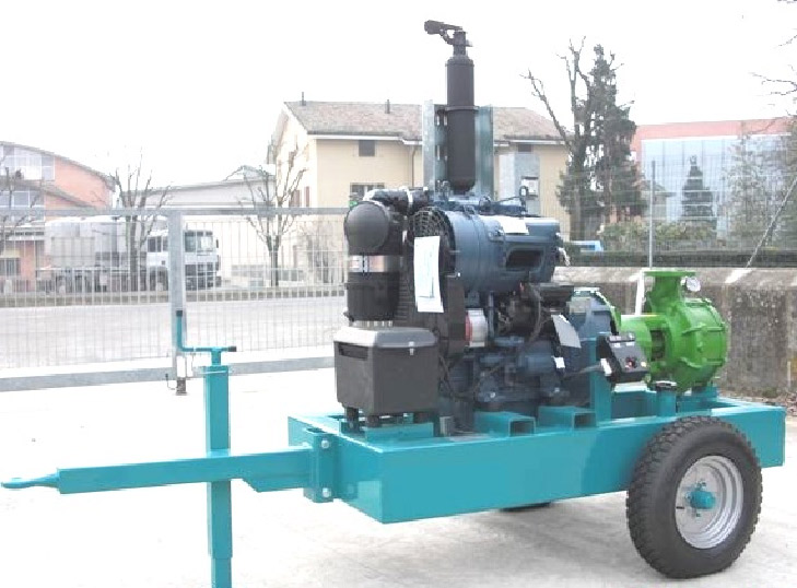 Motopompe agricole avec caractéristiques CE et manuel utilisateur