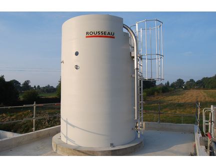 Silo industriel ROUSSEAU pour stockage de carbonates