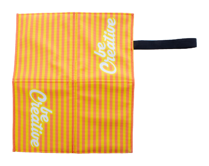 Coussin de stade pliable sur mesure - polyester 600D RPET - fond isolant en aluminium_8