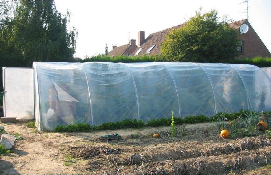 Serre tunnel mixte intelligent - 3 à 12 mètres de long - OPTIMUM_8