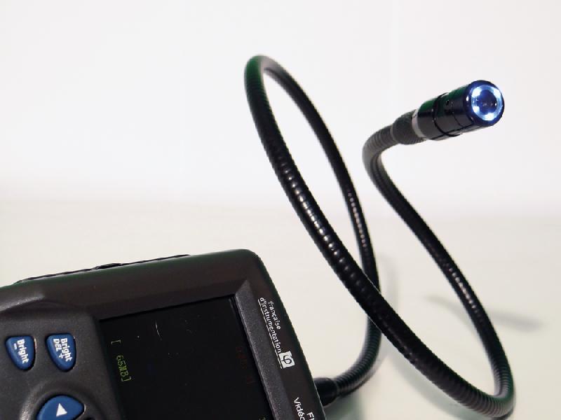 FI820EN - Endoscope vidéo 1 m avec écran TFT, LED et sortie vidéo_8