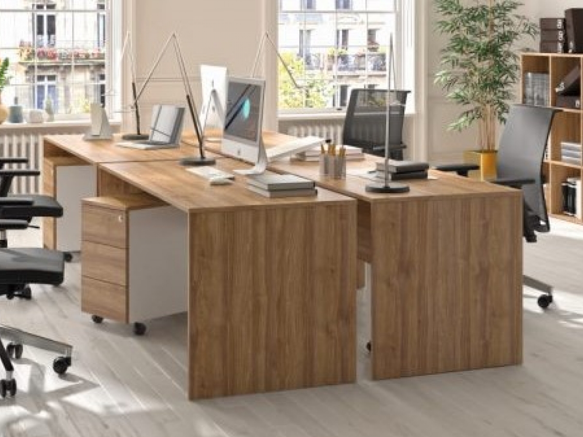 Bureau bench classique et élégant - NEW PANO - Mobilier durable et modulable avec finitions modernes_8
