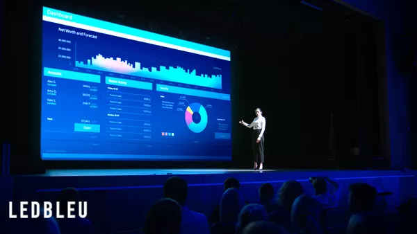 Ecran d'intérieur tout en un CMS ECO pour salle de réunion ou de conférence - ALL IN ONE - COB - Tailles 130