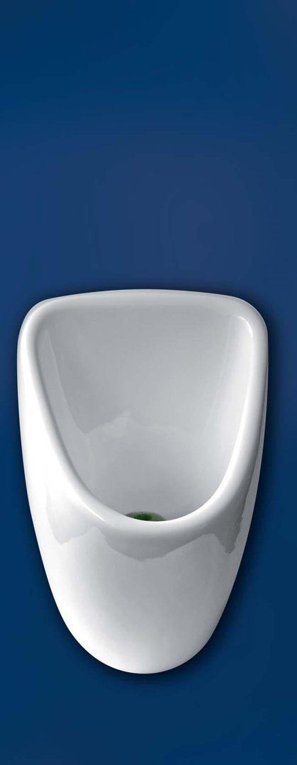 Urinoir mural sans eau en céramique - use 8000_8