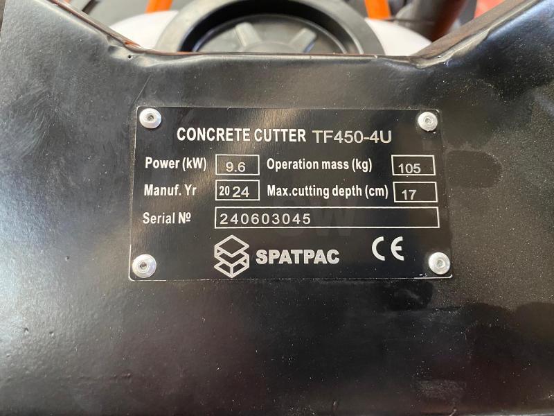 SPATPAC tf450-4u scie à sol neuve_8