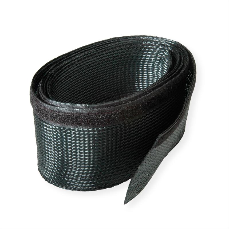 ROLINE Tuyau passe-câbles en PVC, noir, 2,5 m_8