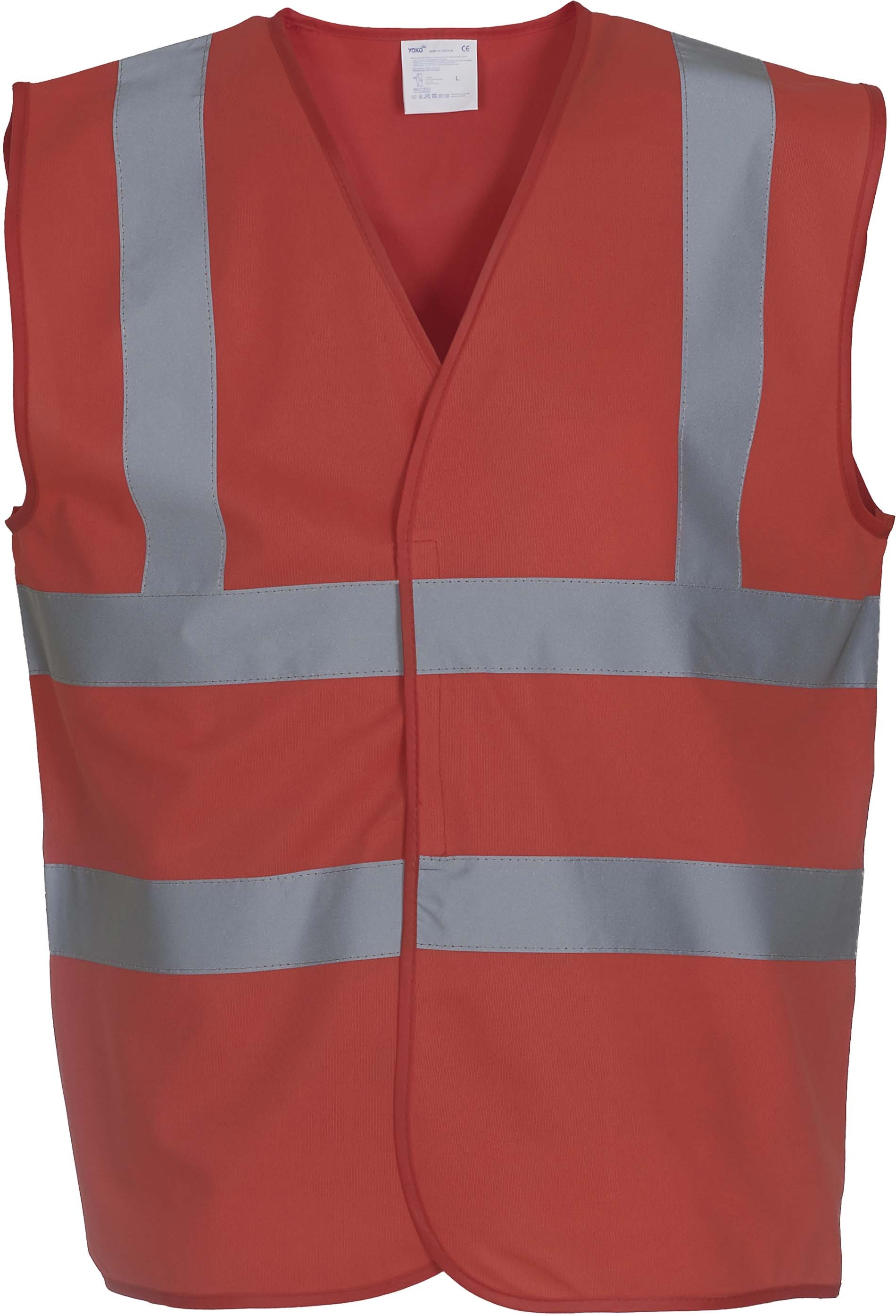 Gilet fluorescent avec marquage sur demande sans minimum de commande