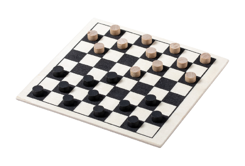 Set de jeux en bois 3 en 1 - Échecs, Parchisi et Dames - Couleur naturelle - 120g_8