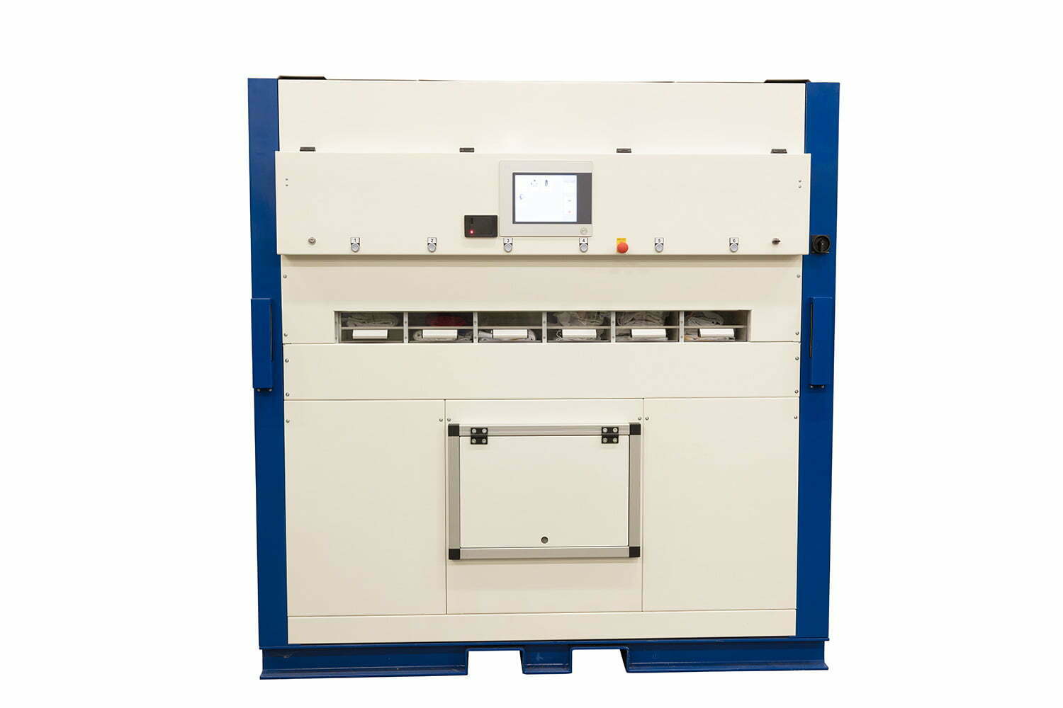 Distributeur automatique de tenues professionnelles pliées - SIZER - idéal pour les établissements avec peu d'espace, gestion intelligente et traçabilité RFID_8