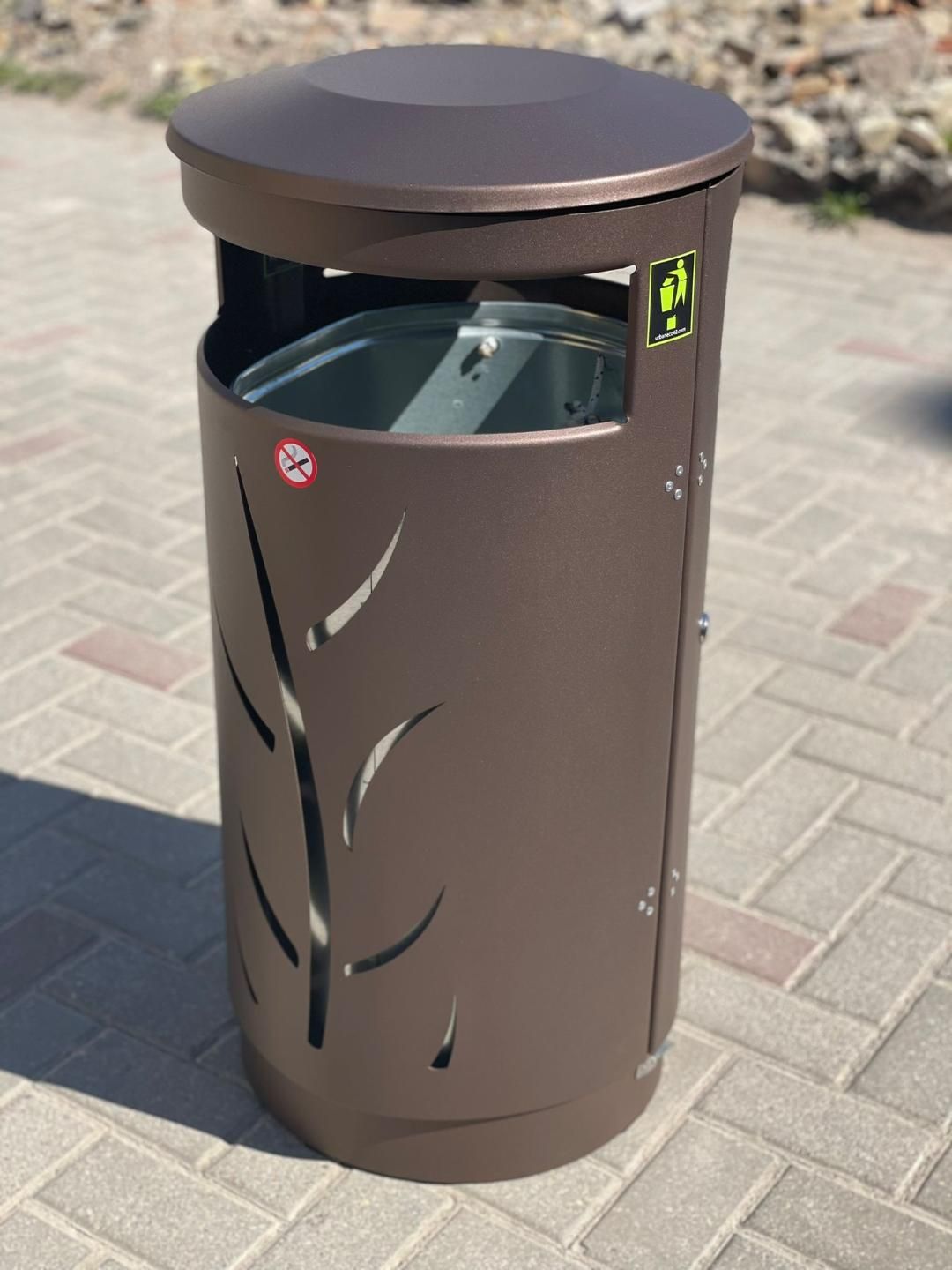 Corbeille extérieur acier galvanisé_8