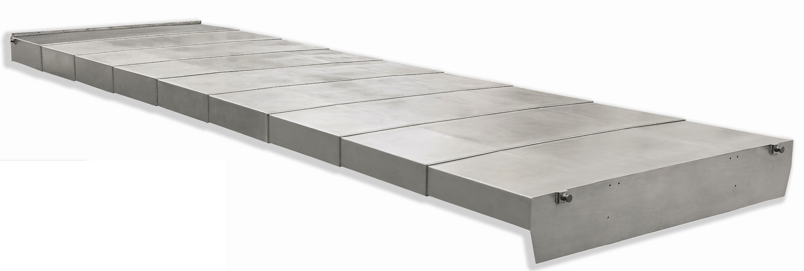 Protecteurs télescopiques en acier - Alteryco - tôles d'acier spécial avec profil support_8