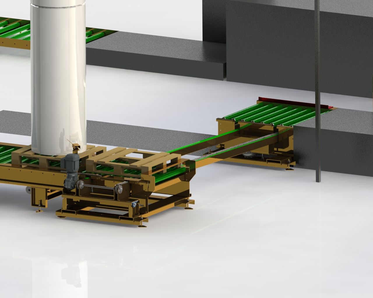 Système de convoyage sur mesure - Ligne de convoyage pour charges lourdes, cartons et produits agro-alimentaires_8