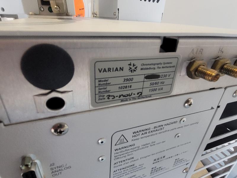 Chromatographe en phase gazeuse VARIAN GC 3900_8