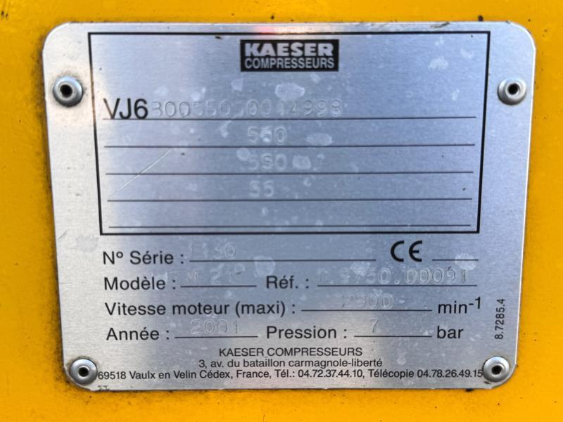Kaeser Mobilair M21 Compresseur de chantier (NET DE TVA)_8
