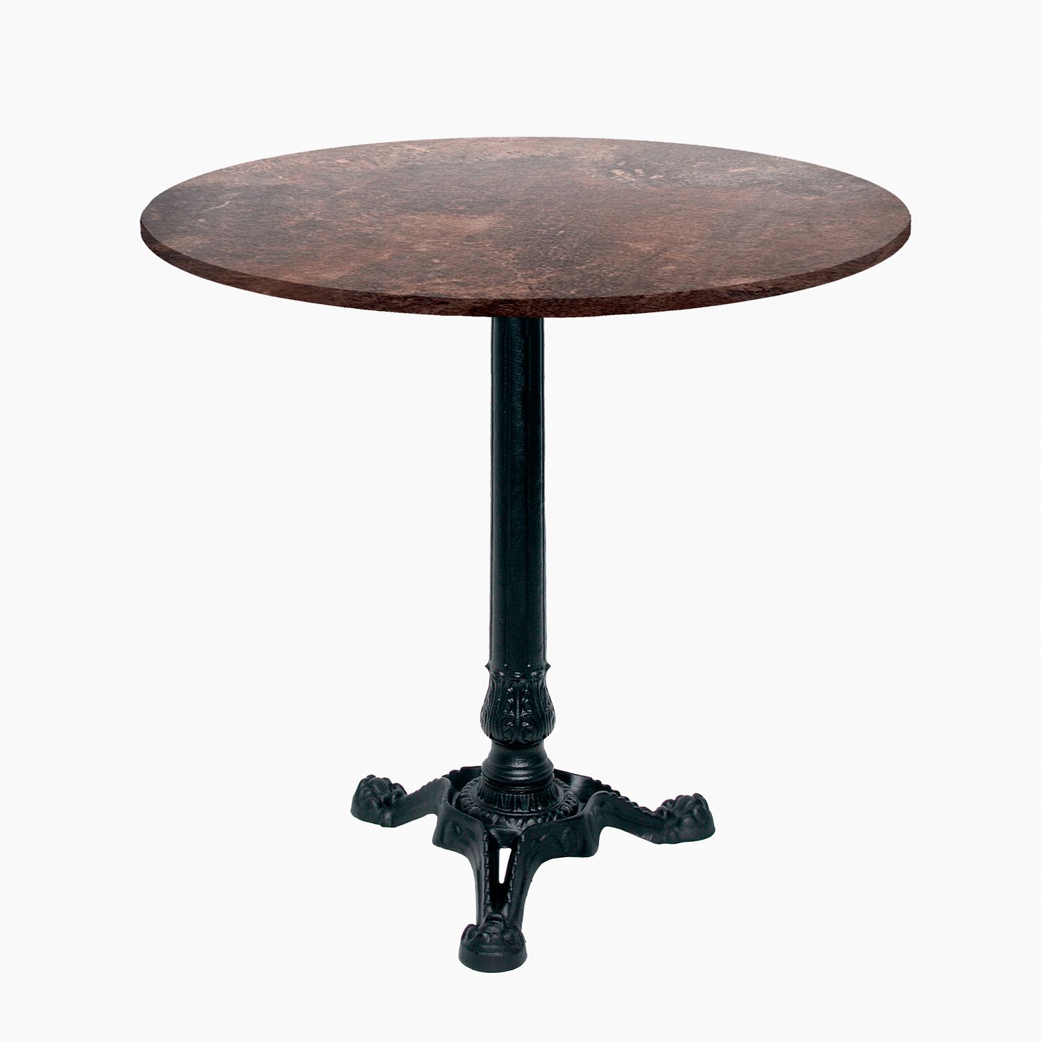 Table bistrot Bistrotab - piétement en fonte, choix de plateaux sur mesure, usage intérieur et extérieur_8