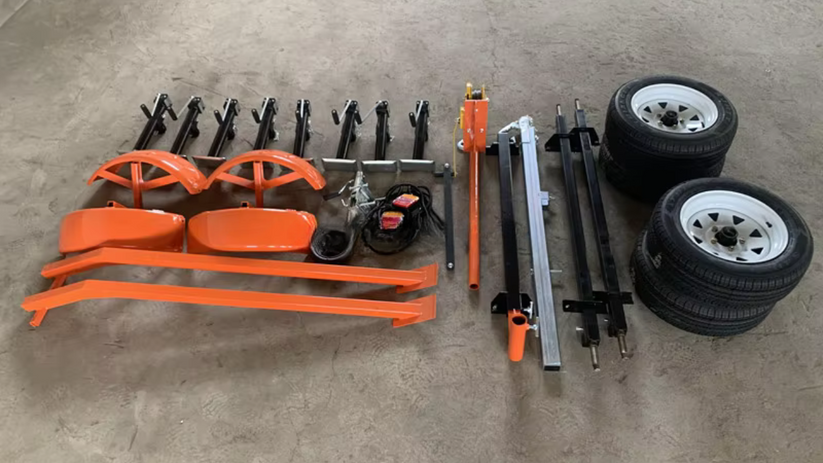 Scierie Mobile Thermique 27CV pour bois jusqu'à 910mm de diamètre - CUTCRAFT RS360G_8