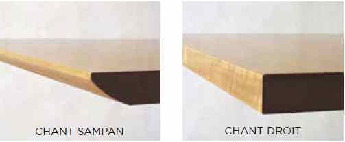 Table haute direction NATURE-BOIS - ébénisterie - 9 essences de bois - formes et dimensions sur-mesure_8