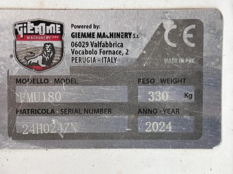 Giemme FMU180 Tondeuse portée attache 3 points pour tracteur_8