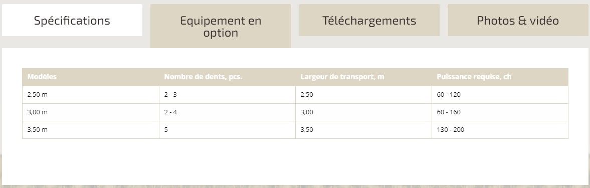 Sub-tiller eco - décompacteur agricole - he-va - poids: 490 à 2.100 kg_8