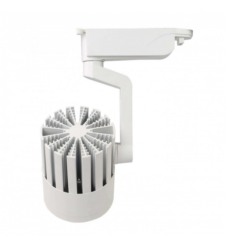 Spot LED 30W ROMA monophasé pour rail - 35° - lentille double effet - réf 4762c2_8