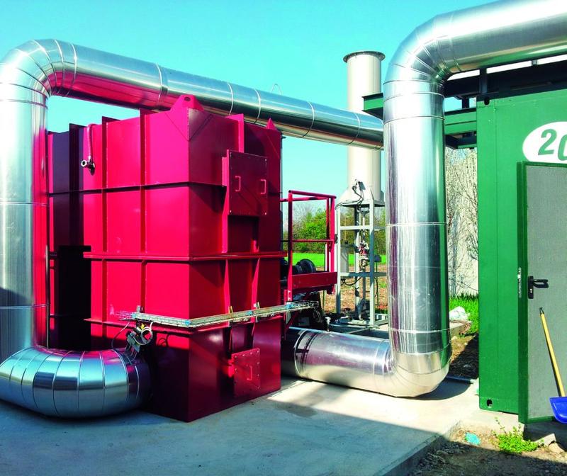 Ctr - Chambre de combustion thermique régénérative pour air pollué - Modèles de 0.5K à 60K avec débit jusqu'à 60 000 m³/h_8