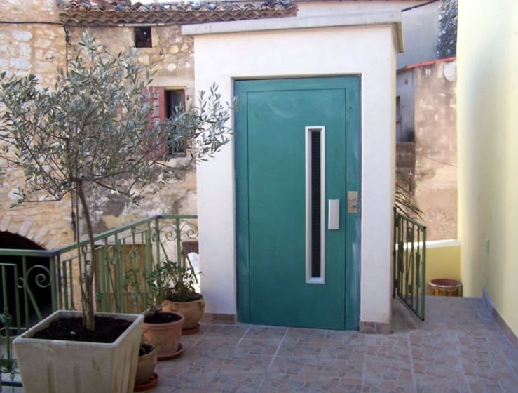 Ascenseur privatif avec une capacité de charge 400 kg pour espace restreint_8