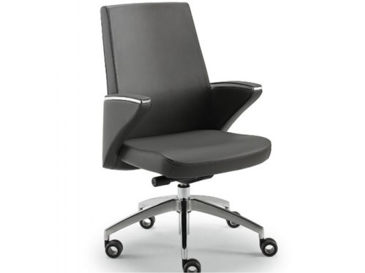 Fauteuil de direction haut de gamme ZEUS - design moderne, finitions cuir, tissu ignifugé et similicuir, garantie 5 ans_8