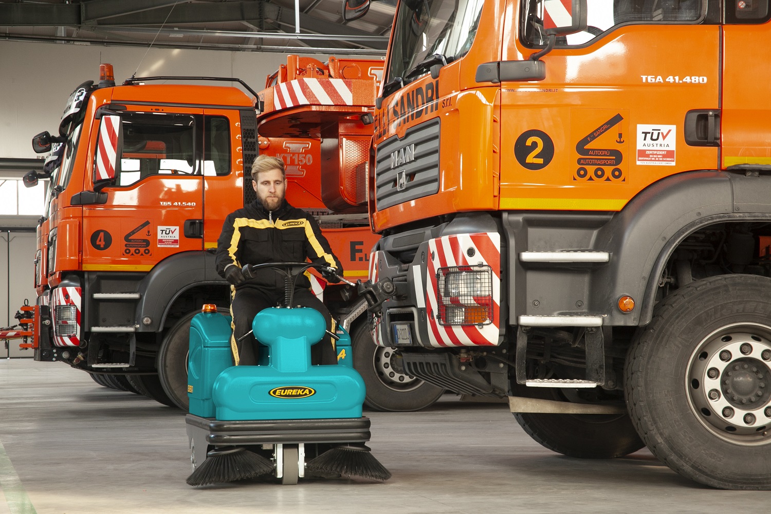 Balayeuse autoportée - TIGRA EB_8