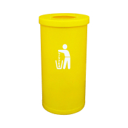 Poubelle personnalisable POP - 70L/bac - plastique recyclable et robuste pour tri sélectif_8