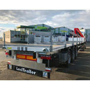 Plateau en aluminium porte-matériaux pour véhicule poids lourds ptac &leq; 32000kg - hpc