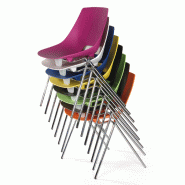 Chaise visiteur empilable So Sanremo - P25_8