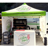 Table traiteur pliante facile à transporter, ergonomique et professionnelle mobigrill_8