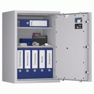 Coffre-fort FORMAT Lyra 4 Classe 0 - Anti-effraction certifié EN 1143-1 - Serrure électronique KABA Combi B 90 / Gris clair RAL 7035_8