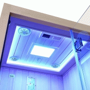 SAUNA INFRAROUGE BOREAL® SIGNATURE - 110 À SPECTRE COMPLET - 110X110X205_8