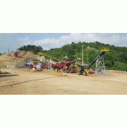 Équipement pour concassage de minerai de fer avec haute capacité